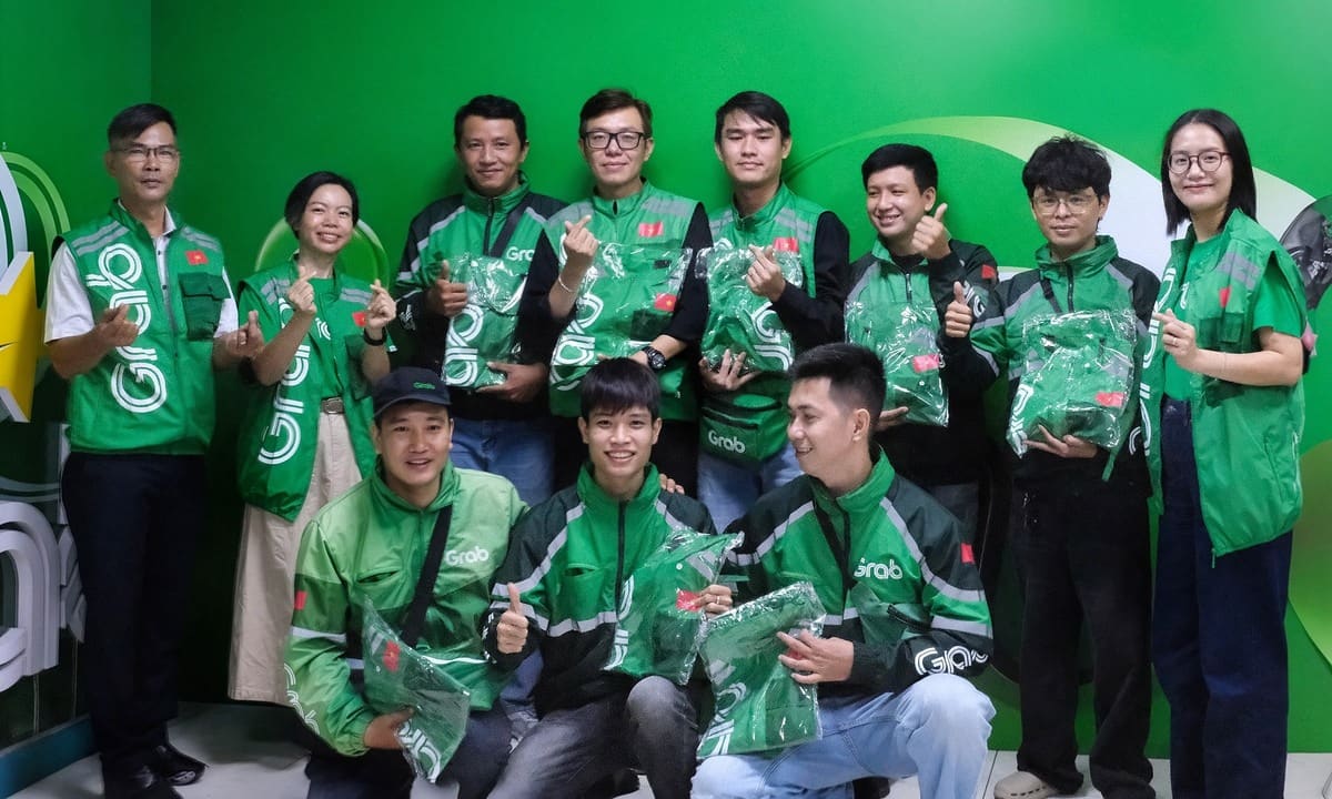 Grab tặng hơn 35.000 phần quà cho đối tác tài xế