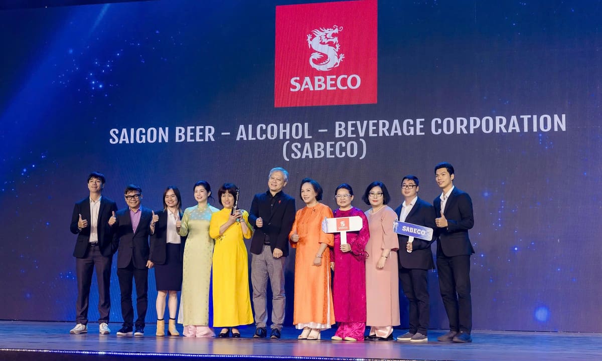 Sabeco nhận giải 'Nơi làm việc tốt nhất châu Á'