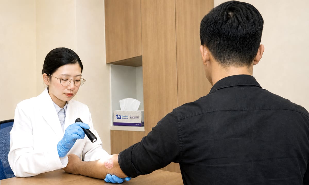 Bệnh da liên quan rối loạn miễn dịch