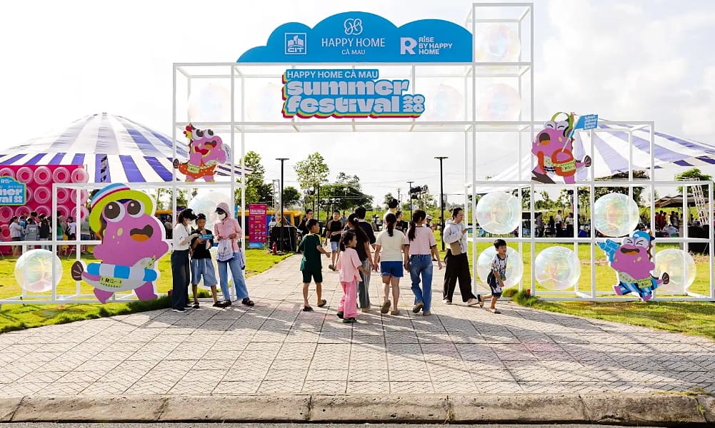 В Happy Home Ca Mau проходит летний фестиваль