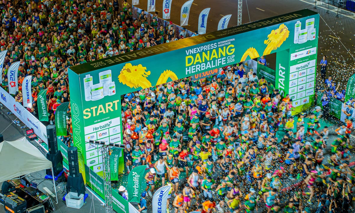 Diễn biến cuộc đua VnExpress Da Nang International Marathon Herbalife Cup