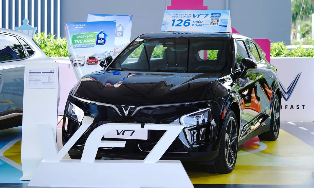 Doanh số CUV cỡ C nửa đầu 2026 - VF 7 bám sát CX-5