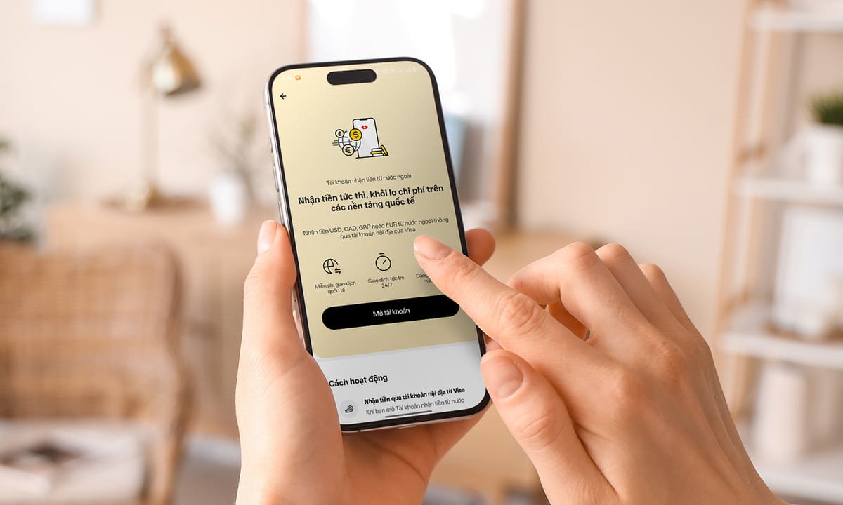 Techcombank hợp tác Visa ra mắt tài khoản nhận tiền quốc tế