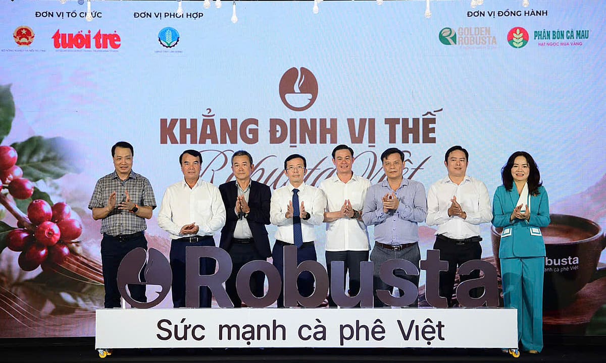 Phân bón Cà Mau đồng hành hội thảo về robusta Việt