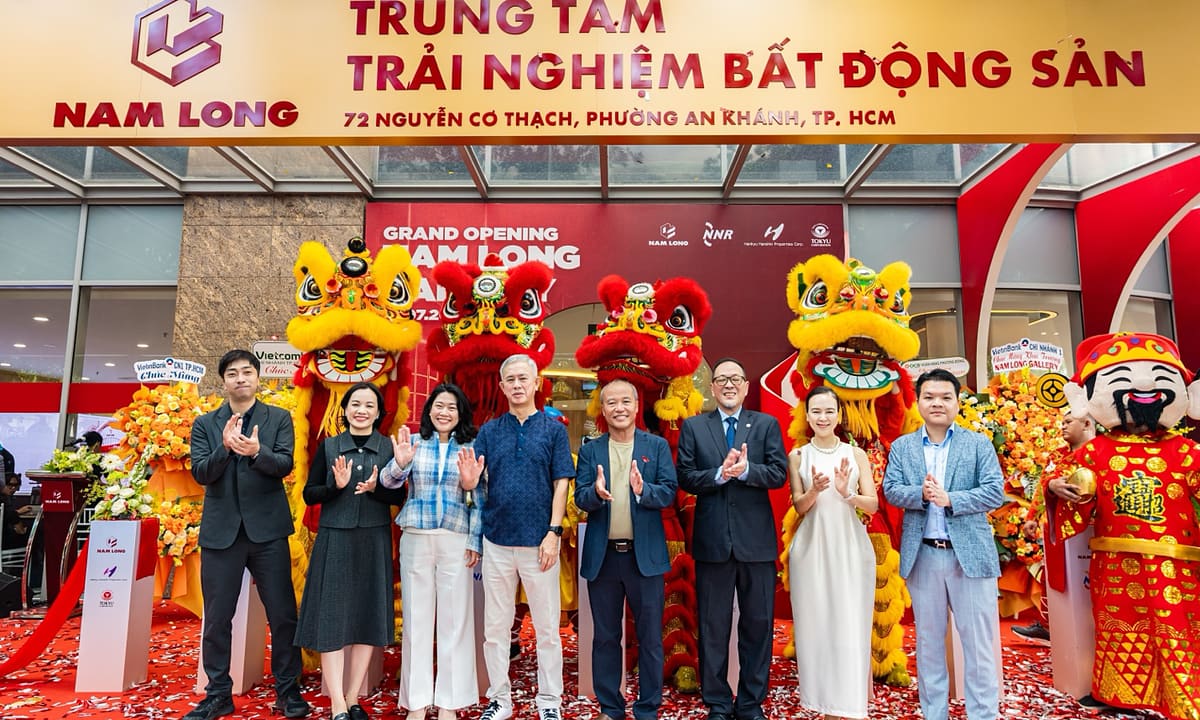 Галерея Nam Long открывается в Thu Thiem