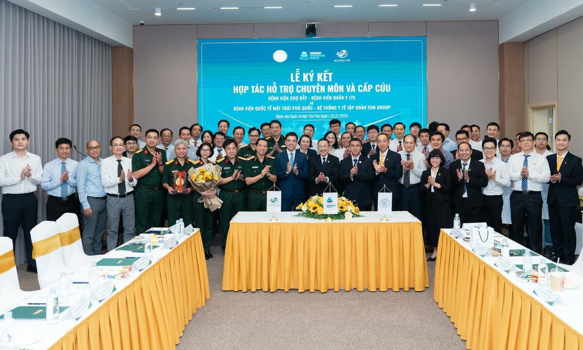 Международная больница Phu Quoc Sun сотрудничает с двумя больницами последней линии