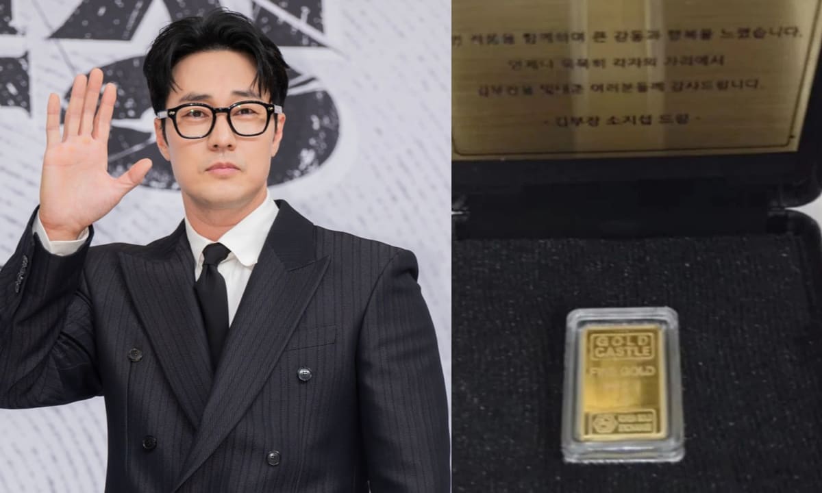So Ji Sub tặng vàng cho đoàn phim
