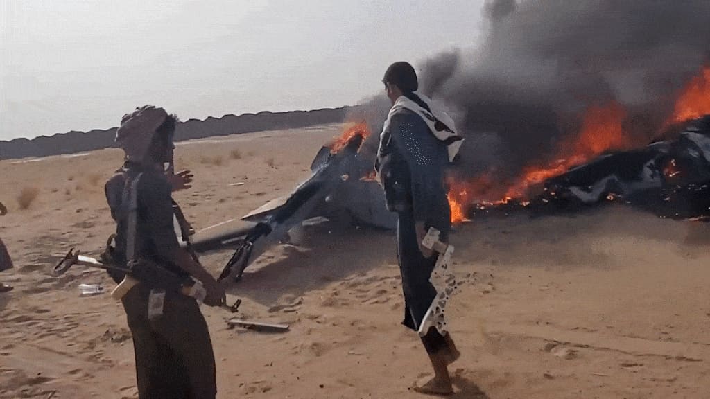 Саудовский беспилотник стоимостью в десятки миллионов долларов сбит хуситами