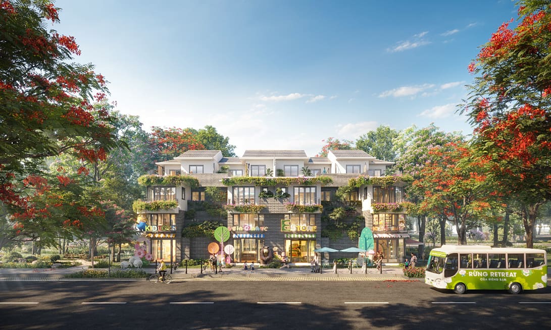 Mô hình trường học giữa rừng tại đô thị 220 ha của Ecopark
