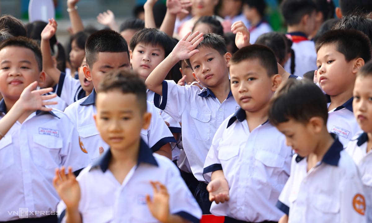 Nhiều trường nội thành 'teo tóp' học sinh lớp 1, lớp 6
