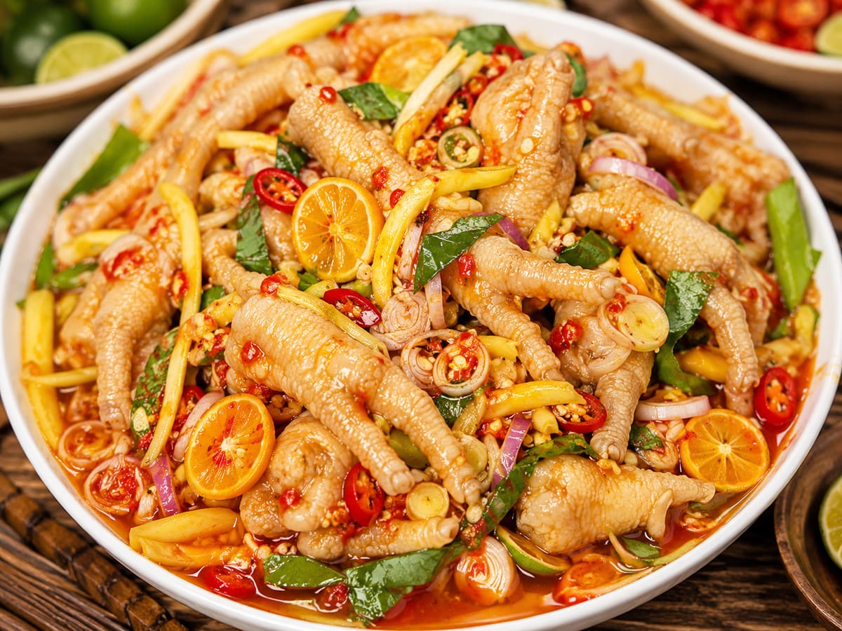 Советы по приготовлению тайских куриных лапок