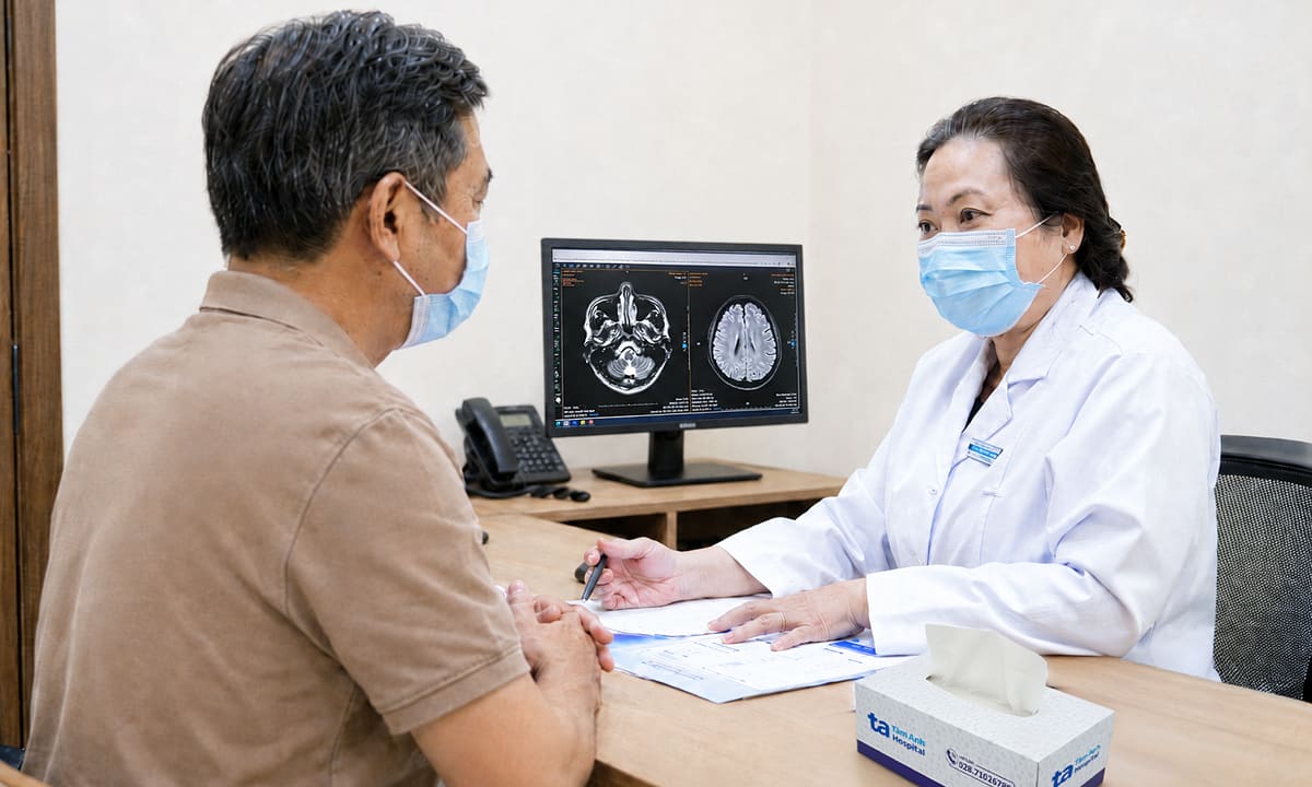Tưởng rối loạn tiền đình hóa nang nước trong não