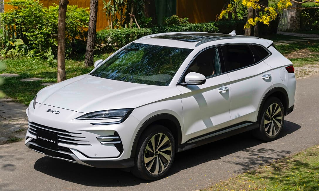 Sealion 6–SUV hybrid cắm sạc ngoài giá dễ tiếp cận của BYD