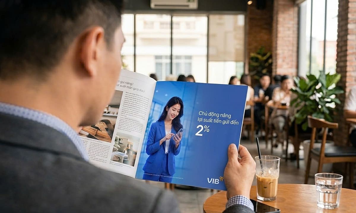 VIB Up giúp mỗi khoản tiền gửi tạo thêm nhiều giá trị