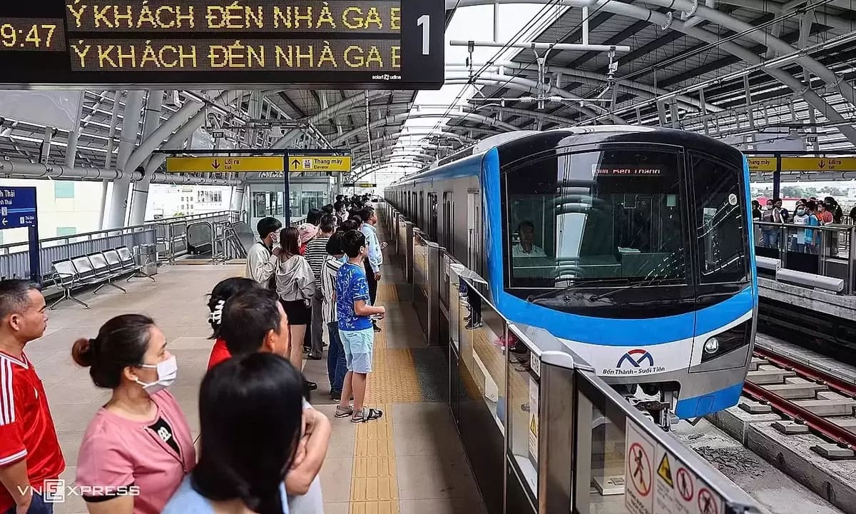 TP HCM muốn mở rộng mạng lưới metro lên 255 km vào năm 2030