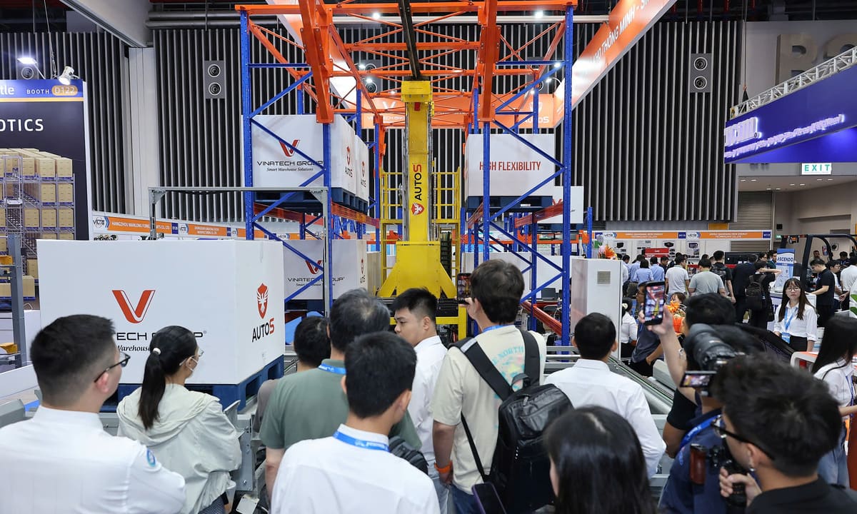 Vinatech giới thiệu hệ sinh thái kho thông minh tại Vilog 2026