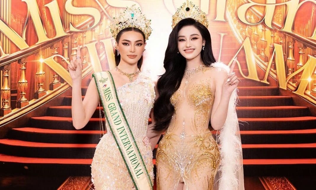 Hoa hậu Hòa bình Thế giới dự thảm đỏ cùng dàn mỹ nhân Việt