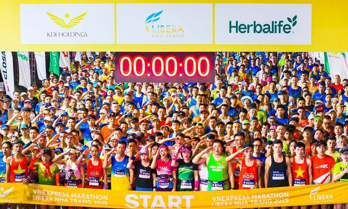 Cơ hội cuối sải bước cùng 10.000 VĐV VnExpress Marathon Nha Trang 2026