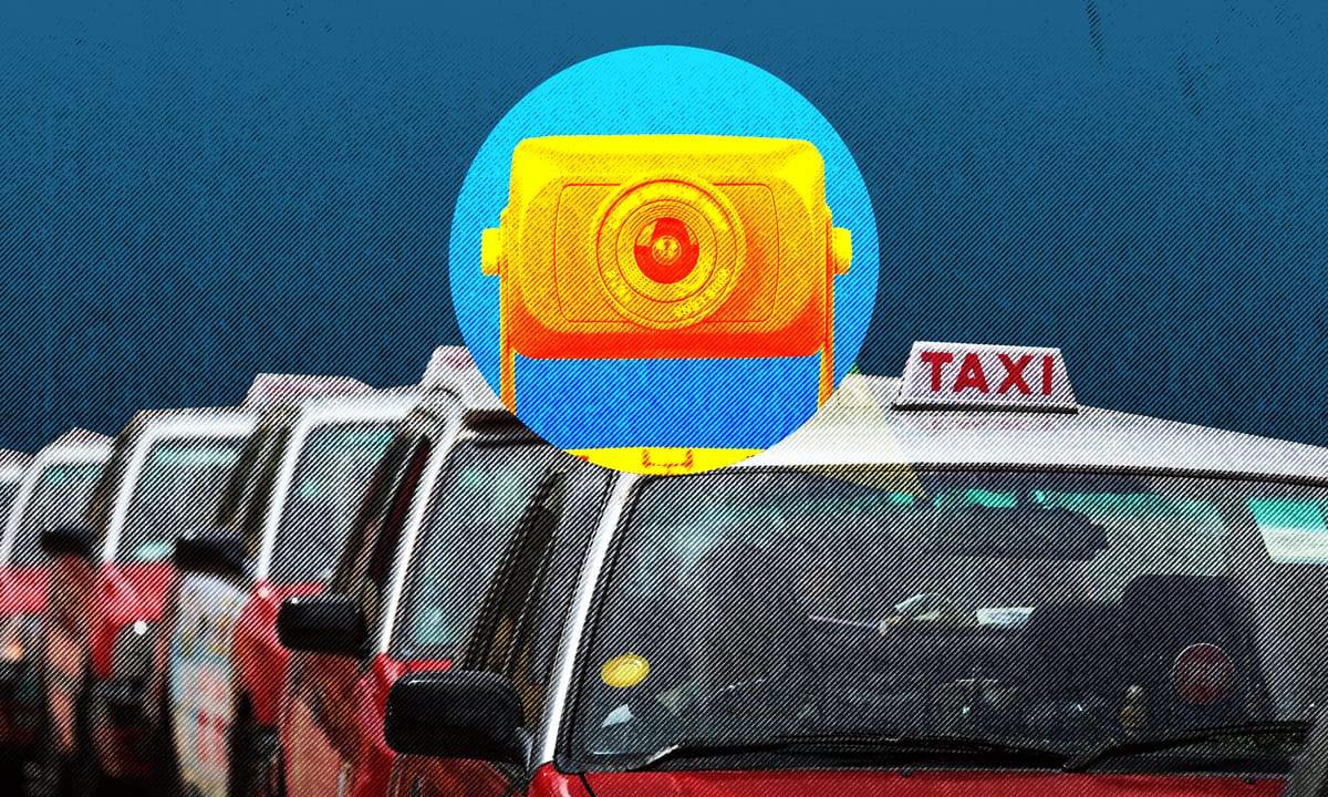 Bên trong hệ thống camera giám sát trên taxi Trung Quốc