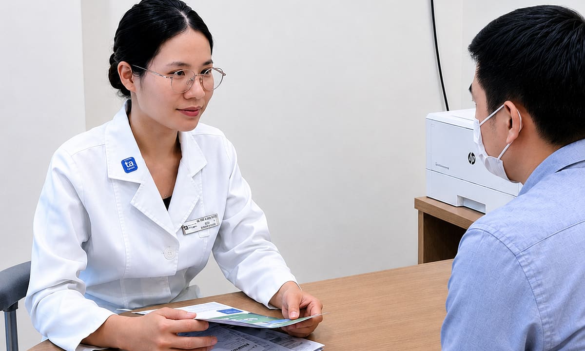 Amidan phì đại che lấp đường thở