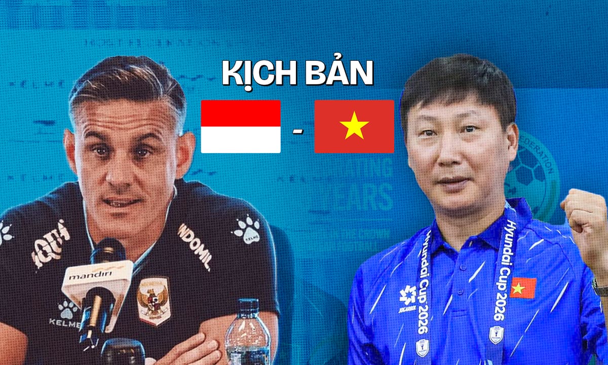 Ba kịch bản của tuyển Việt Nam trước trận Indonesia