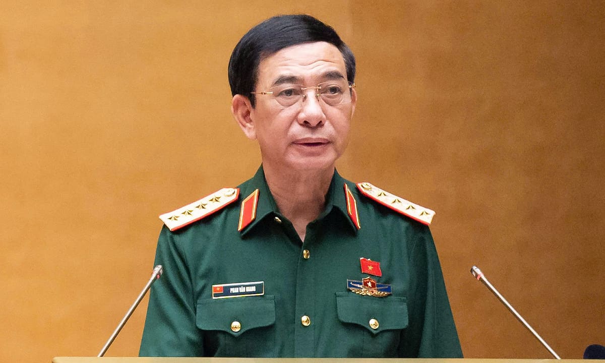 Đại tướng Phan Văn Giang trình sửa 9 luật quốc phòng
