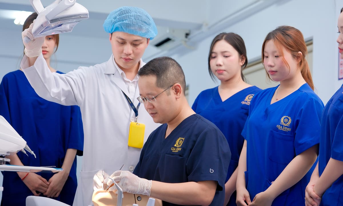 Trường Đại học Gia Định đưa công nghệ vào đào tạo ngành y