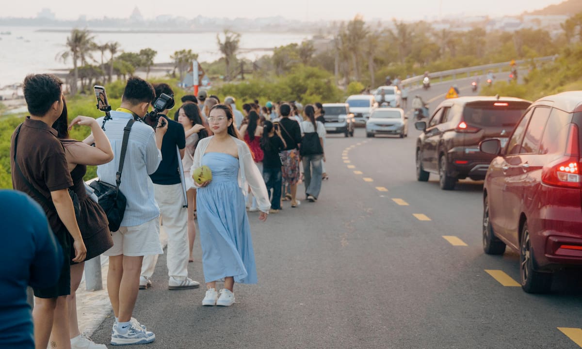 Đổ xô check in dốc hoàng hôn Phan Thiết