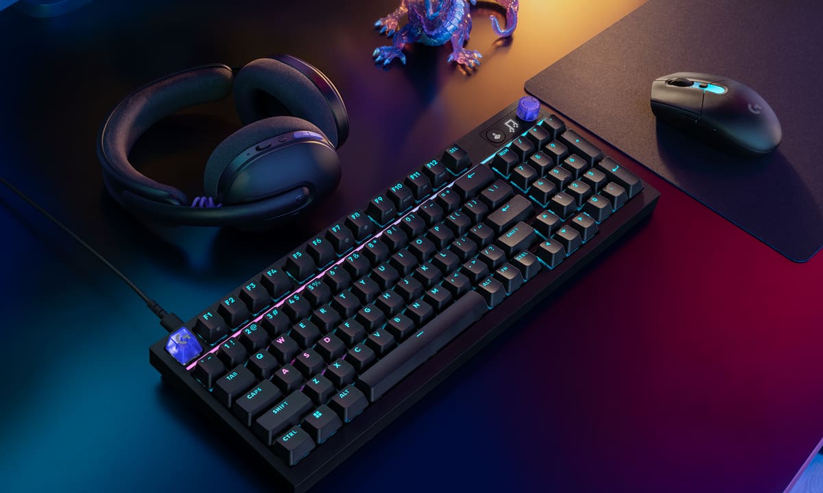 Logitech G mở bán bàn phím, chuột không dây G3 Series