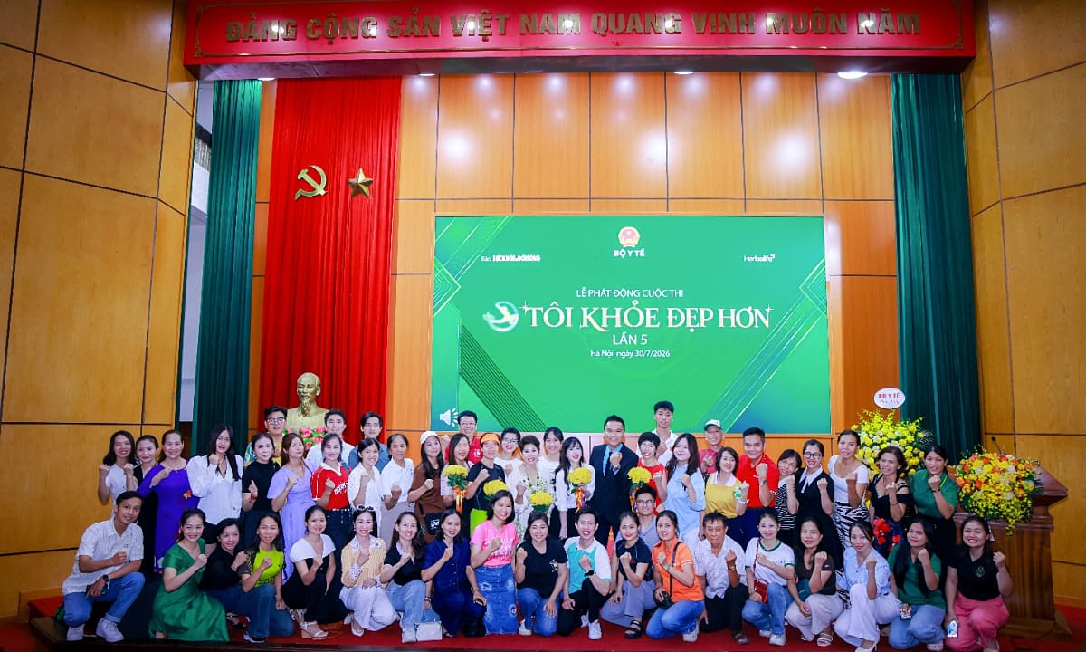 Herbalife Việt Nam đồng hành cùng cuộc thi 'Tôi khỏe đẹp hơn'