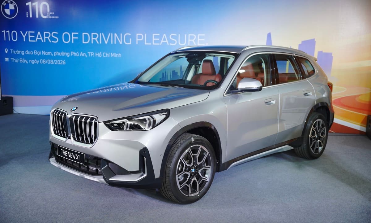 BMW X1 thế hệ mới ra mắt Việt Nam, giá từ 1,689 tỷ đồng
