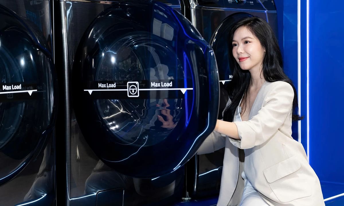 Samsung giới thiệu giải pháp cho mô hình giặt sấy công nghiệp