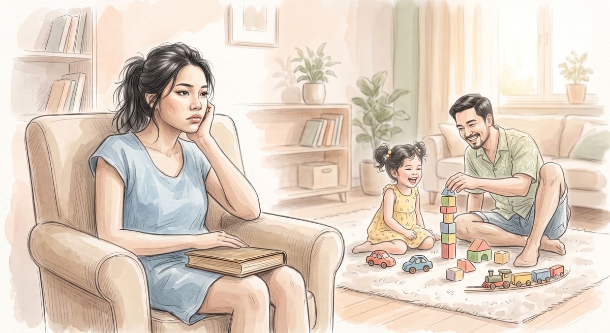 Chồng thú nhận có con riêng với người cũ