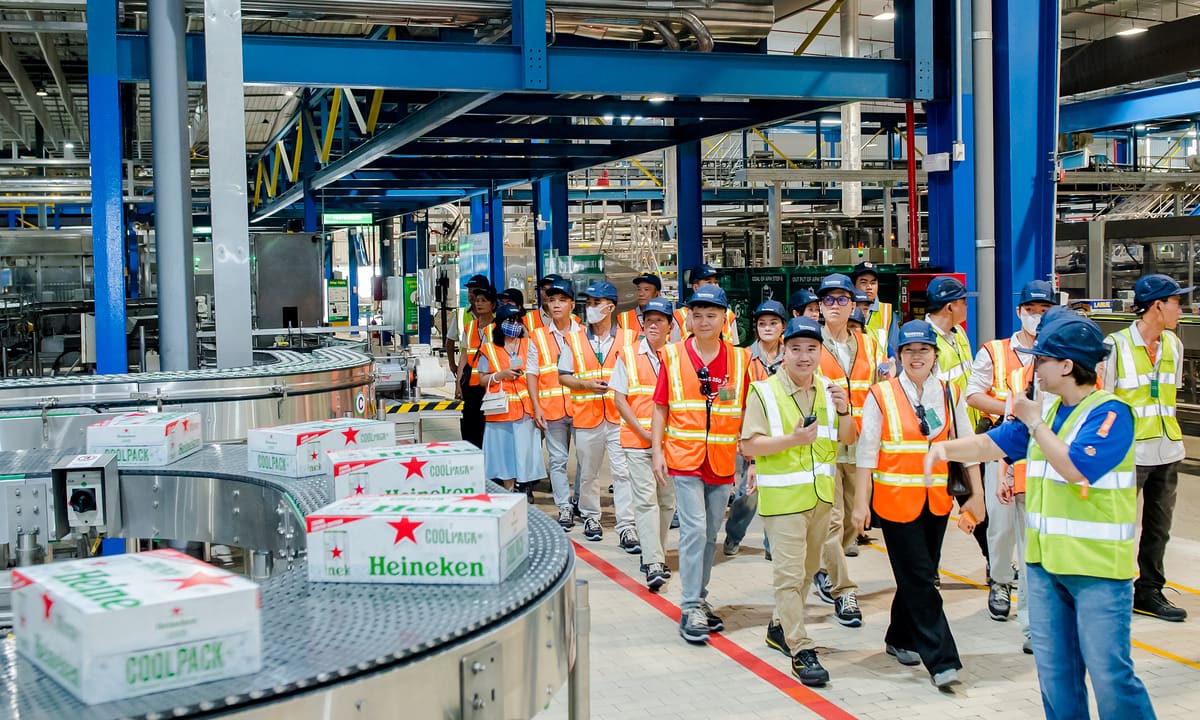 Партнер посетил завод Heineken в Дананге