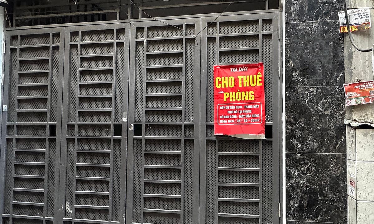 Nhiều phòng trọ Hà Nội tăng giá