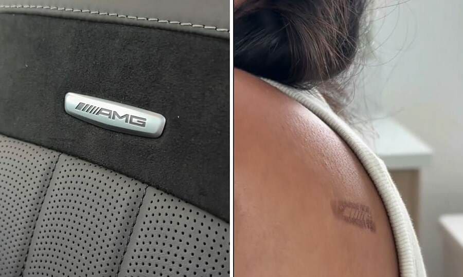 Chủ xe Mercedes-AMG kiện hãng vì logo ghế gây bỏng