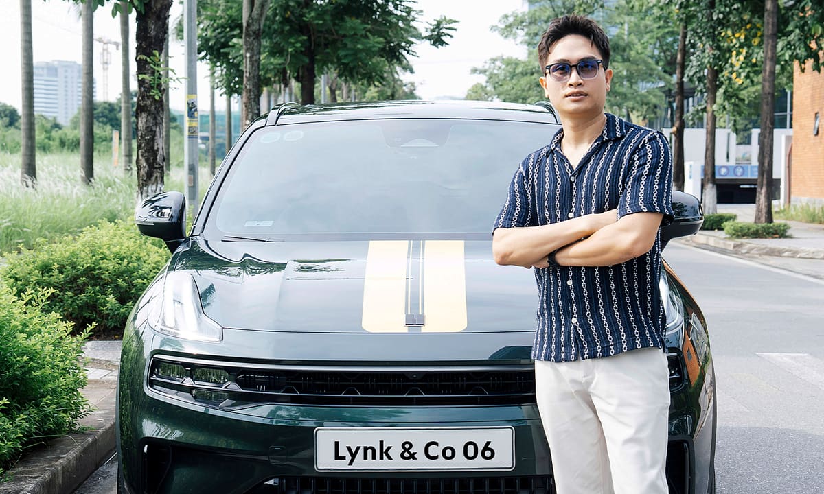 Chủ xe Lynk & Co 06: 'Tôi chốt mua xe ngay lần đầu lái thử'