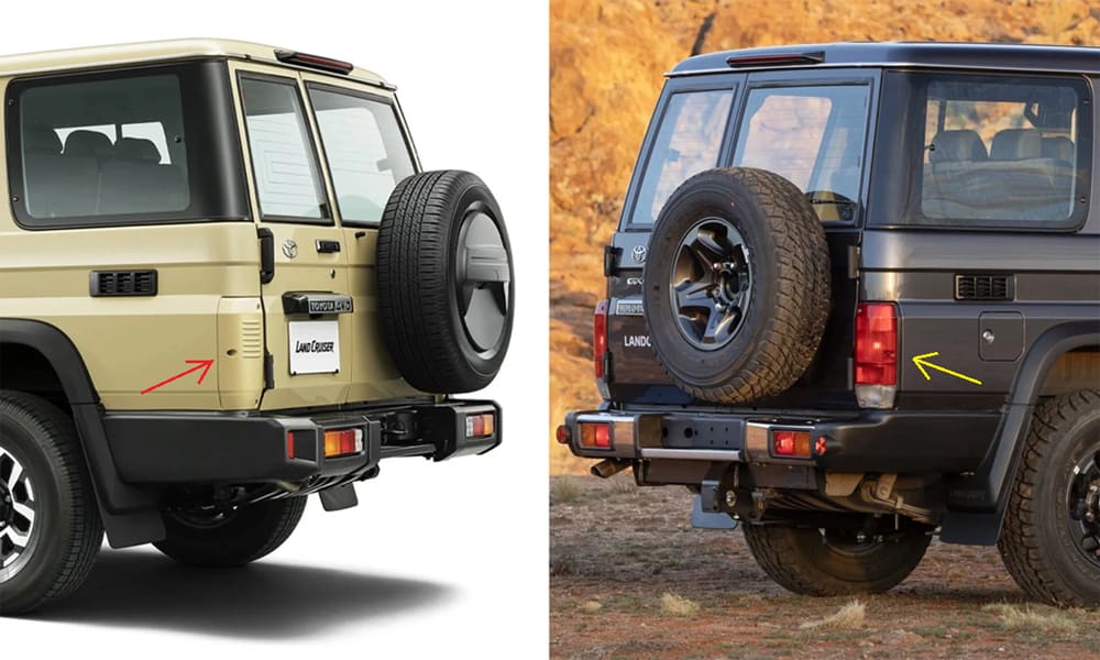 Quy định an toàn khiến Toyota Land Cruiser 70 có đèn hậu 'mỗi nơi một khác'