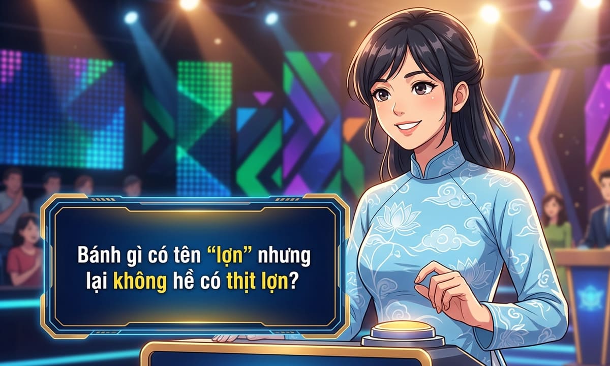 Bánh gì tên lợn nhưng tuyệt nhiên không có thịt heo?